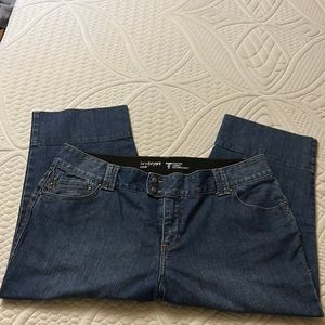 Lane Bryant tighter tummy technology crops size 16/18